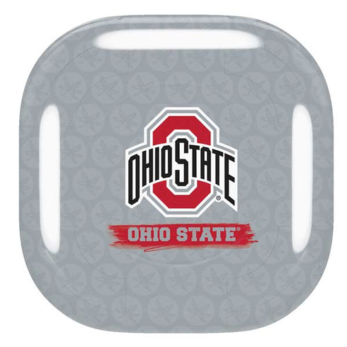 Ohio State University Distressed Logo Galaxy Buds Live Skin